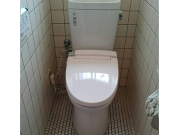 高崎市箕郷町Ｔ様　LIXIL アメージュ トイレ交換工事