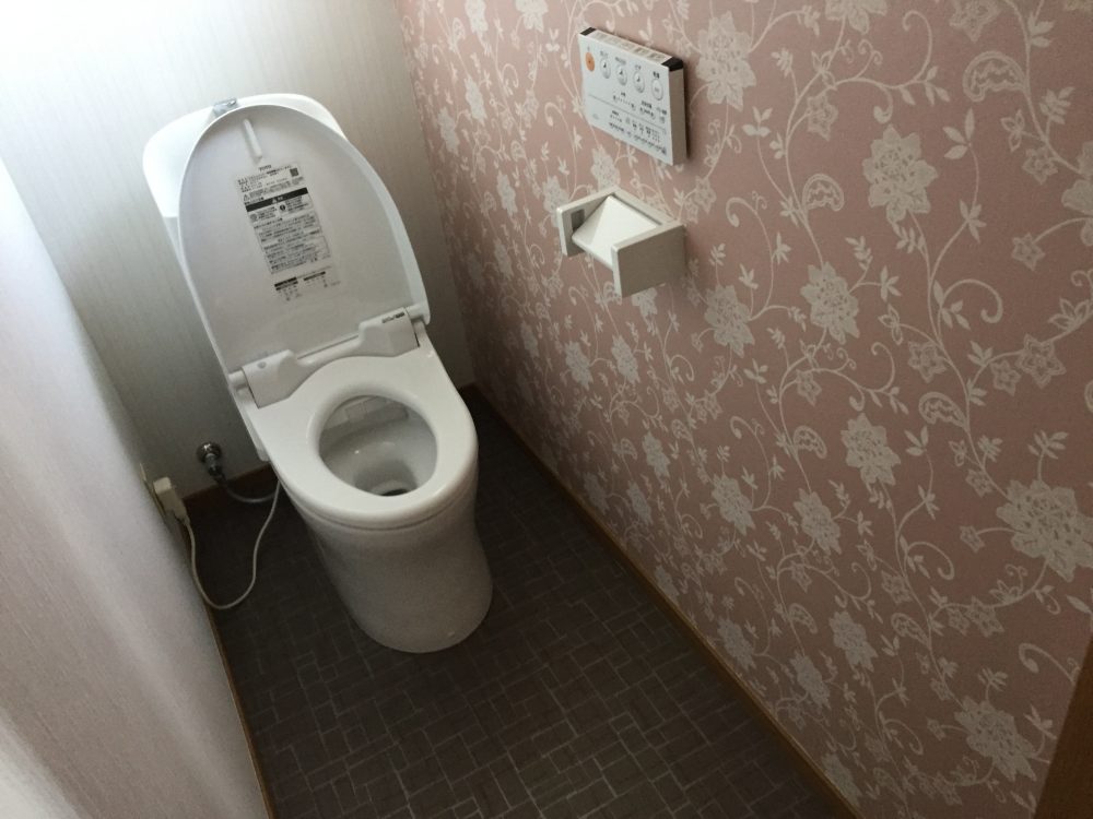 太田市K様のトイレリフォームが完成しました – ミヤケンリフォーム