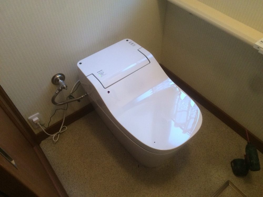 前橋市にてトイレ交換工事が完了しました！