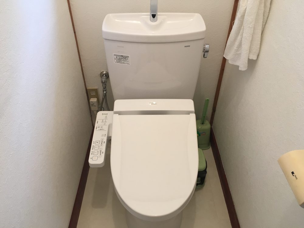 太田市に施工したトイレ交換工事のご案内(TOTO ピュアレストQR)