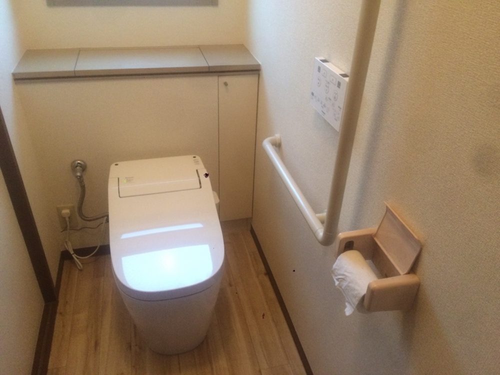太田市にて、トイレ交換工事が完工しました！（Panasonic アラウーノSⅡ）