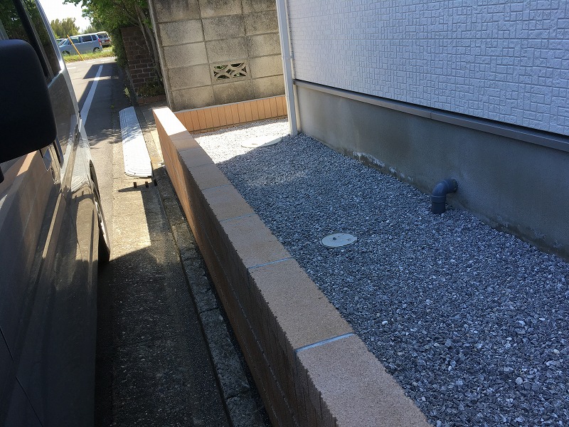 高崎市にて外構工事のお見積りにお伺いいたしました！