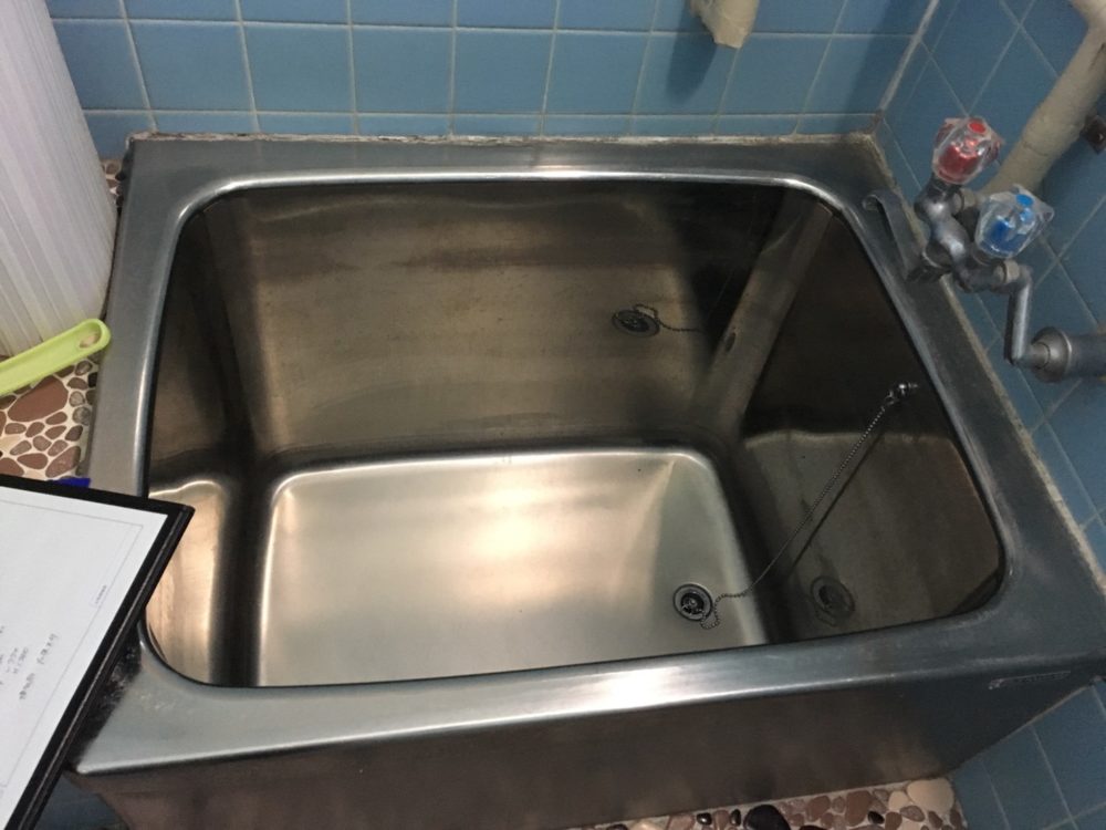 高崎市にて浴室リフォームの現場調査にお伺いしました