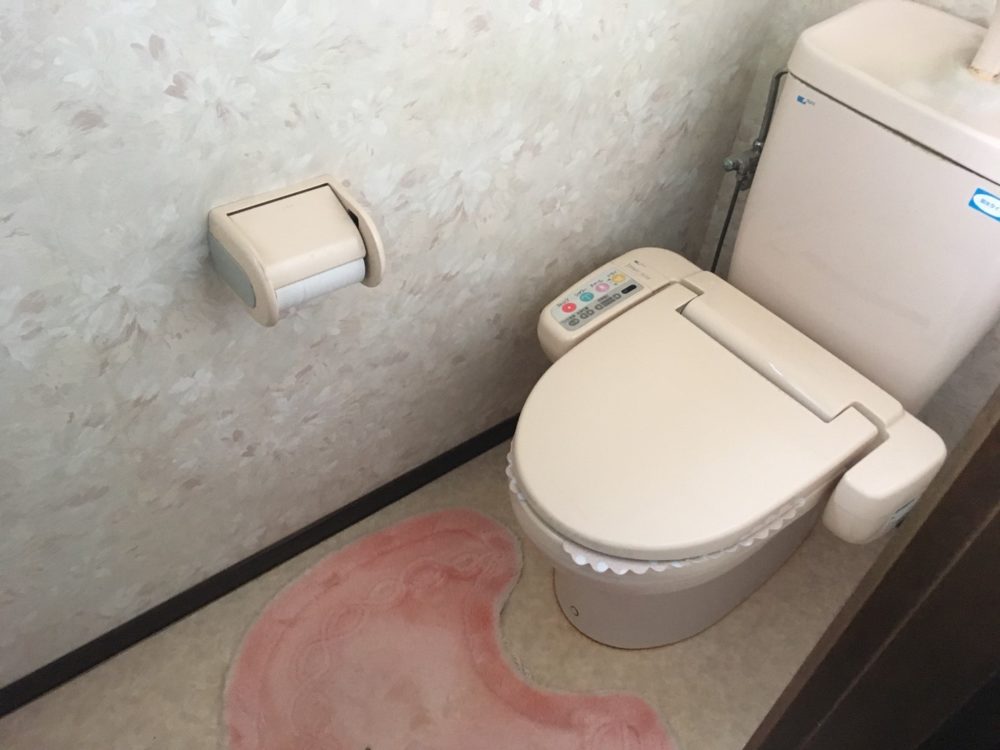玉村町にてトイレ工事の現場調査にお伺いしました(TOTO　GG)