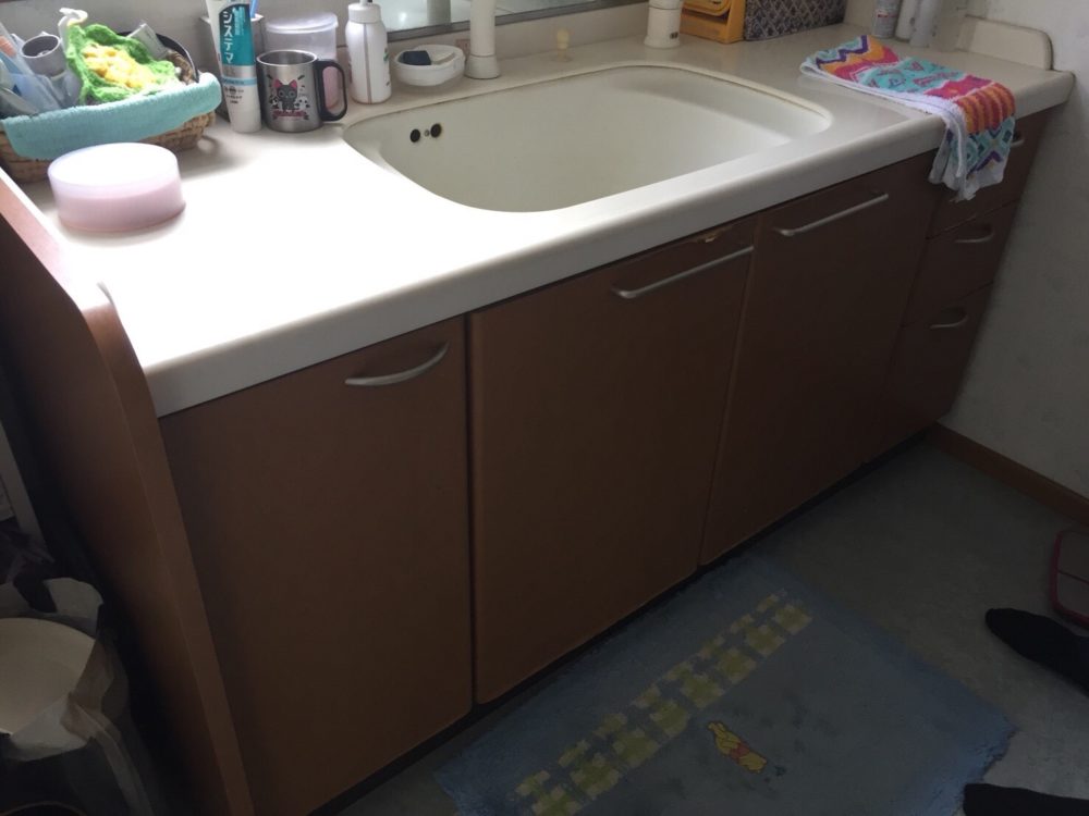 前橋市にて、洗面所・キッチン工事のお見積りにお伺いいたしました。 – ミヤケンリフォーム