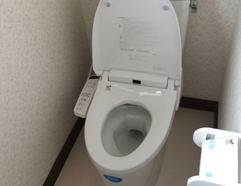 高崎市福島町Ｈ様　LIXIL アメージュ トイレ交換工事