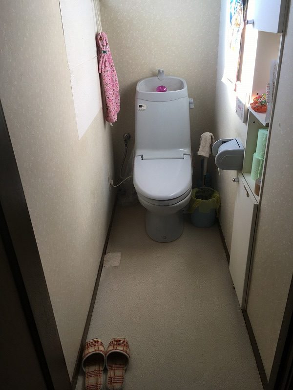 前橋市にてトイレ工事が完了いたしました！（プレアスHS） – ミヤケンリフォーム