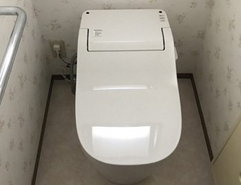 前橋市文京町Ｓ様　Panasonic アラウーノ トイレ交換工事