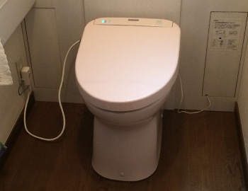 前橋市新堀町Ｎ様　TOTO ウォシュレット トイレ交換工事