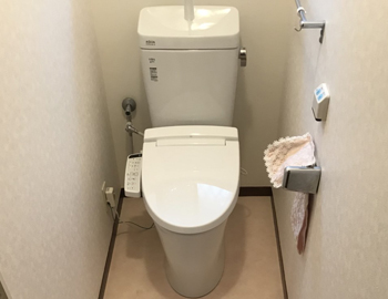 渋川市北橘町Ｎ様　LIXIL アメージュ トイレ交換工事