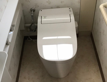 藤岡市上戸塚町Ａ様 Panasonic アラウーノ トイレ交換工事