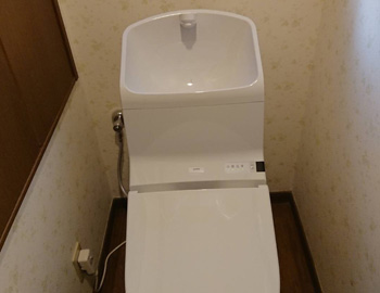 前橋市朝倉町Ｉ様　TOTO HV トイレ交換工事