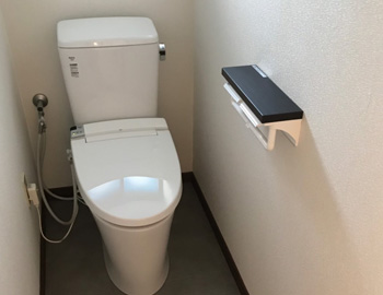 前橋市江木町Ｓ様　LIXIL アメージュ トイレ交換工事