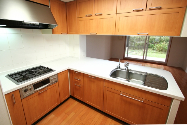 L型 キッチン リフォーム ミヤケン