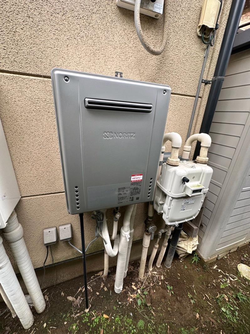 前橋市高花台M様　ノーリツ GT-C2472SAW BL ガス給湯器交換工事