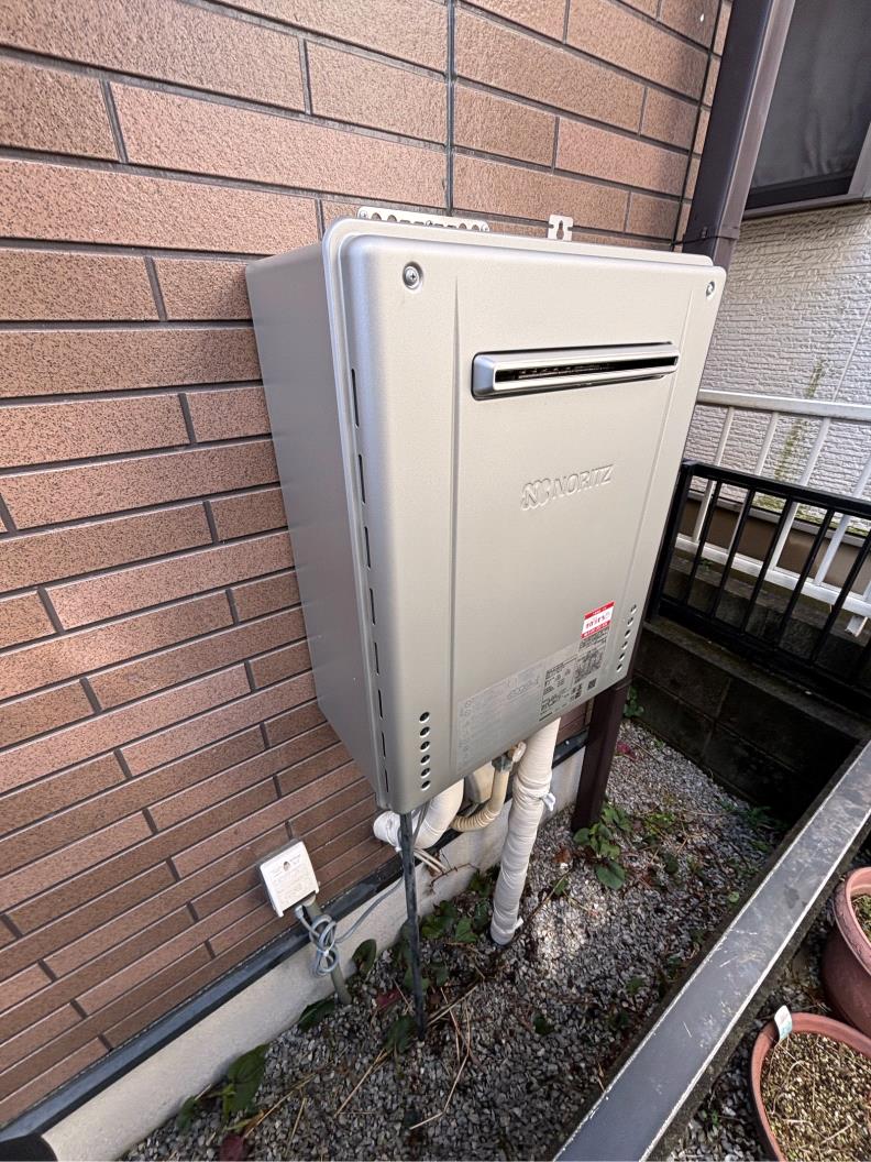 高崎市江木町T様　ノーリツ GT-C2072AW BL ガス給湯器交換工事