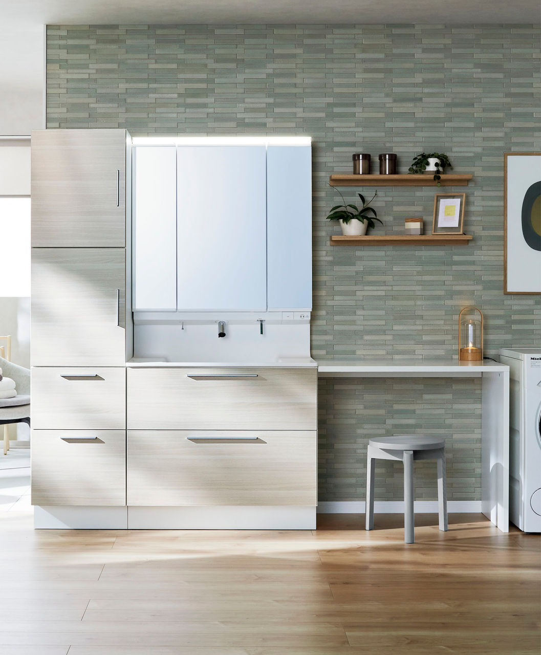 LIXIL クレヴィ ミヤケンリフォーム 洗面台