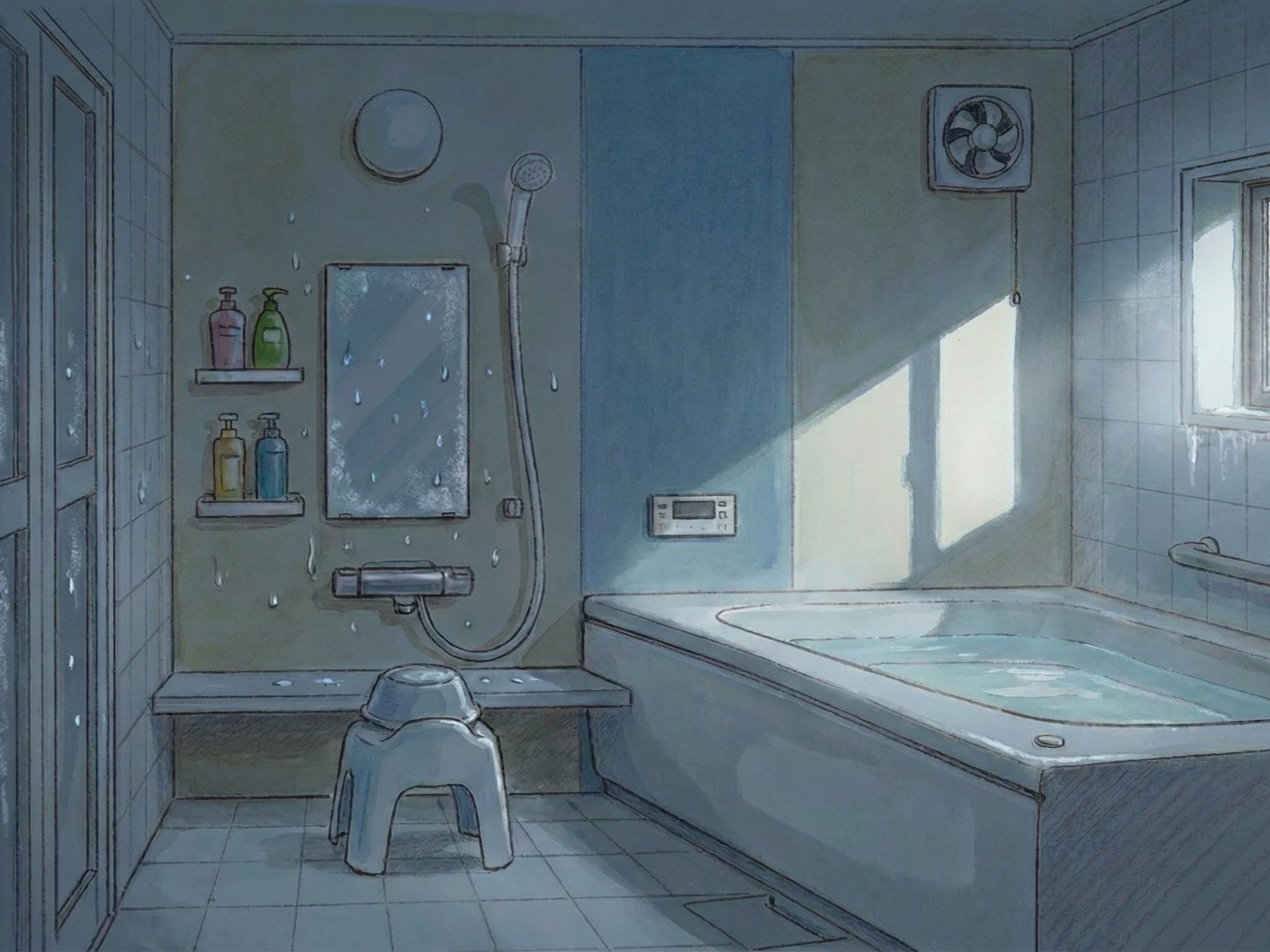 寒い 浴室 在来工法