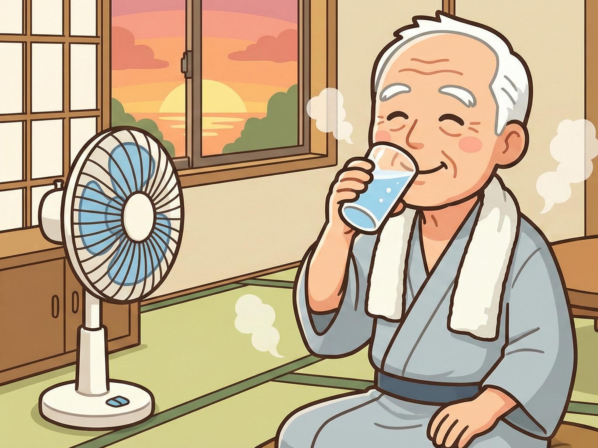 水分補給 ヒートショック ミヤケン