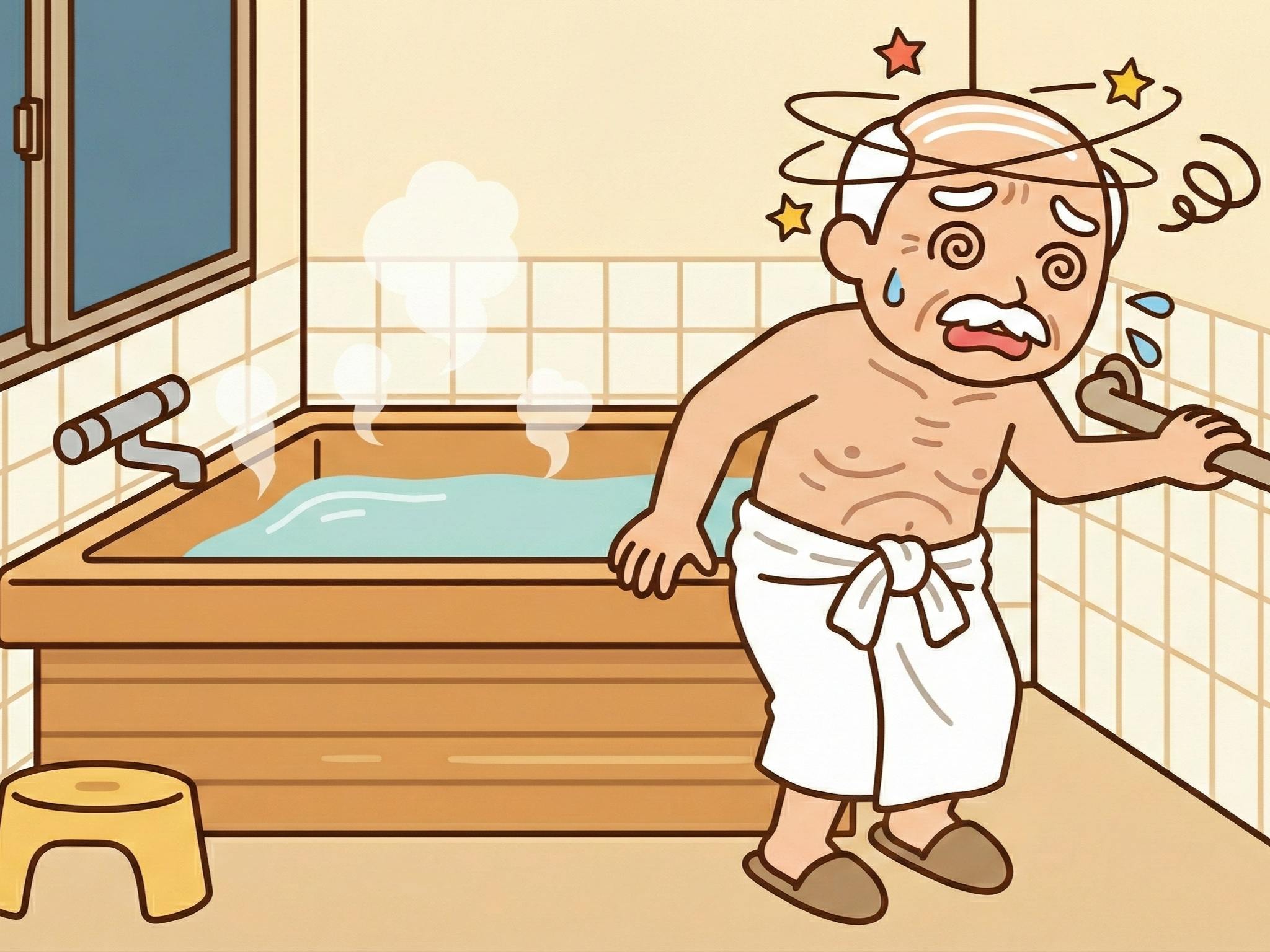 立ち眩み ヒートショック対策