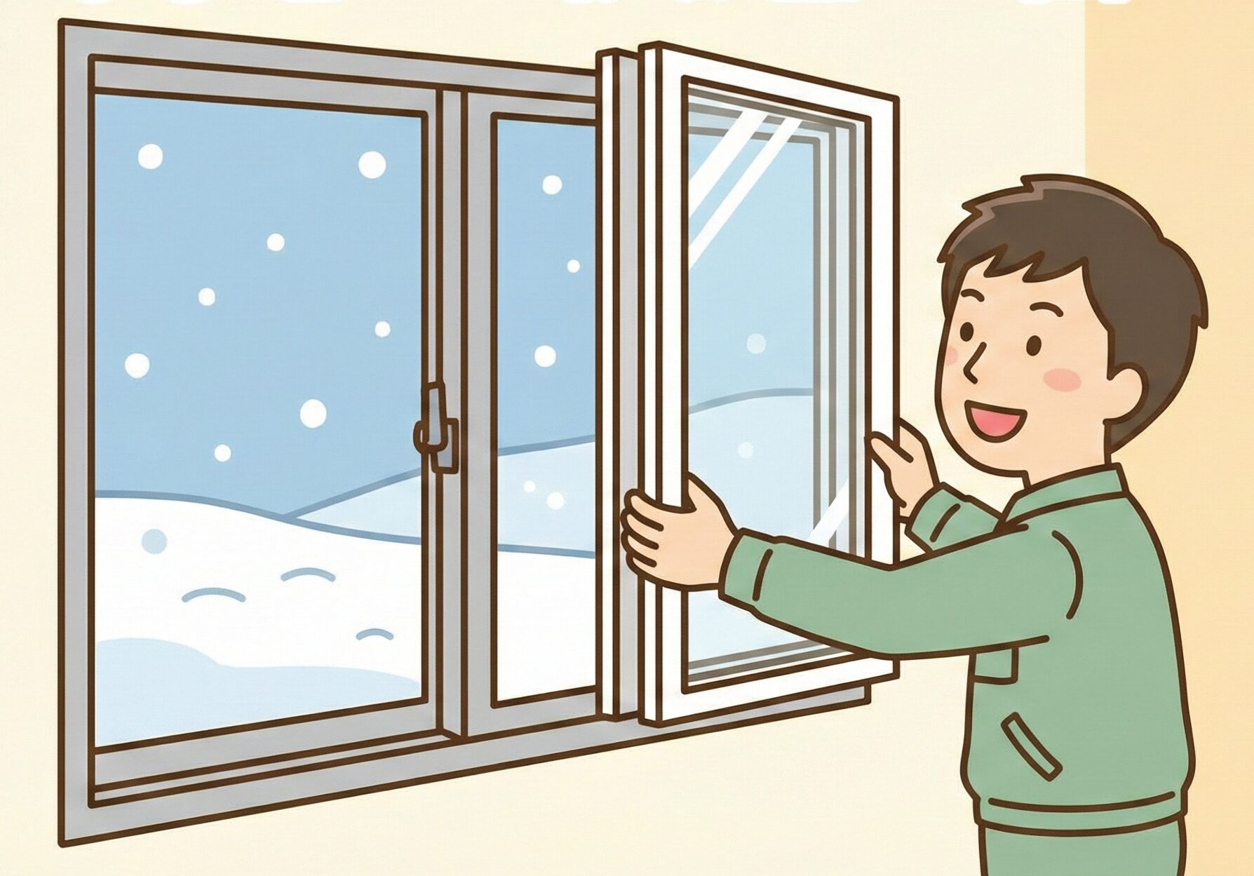 内窓 設置 2重サッシ