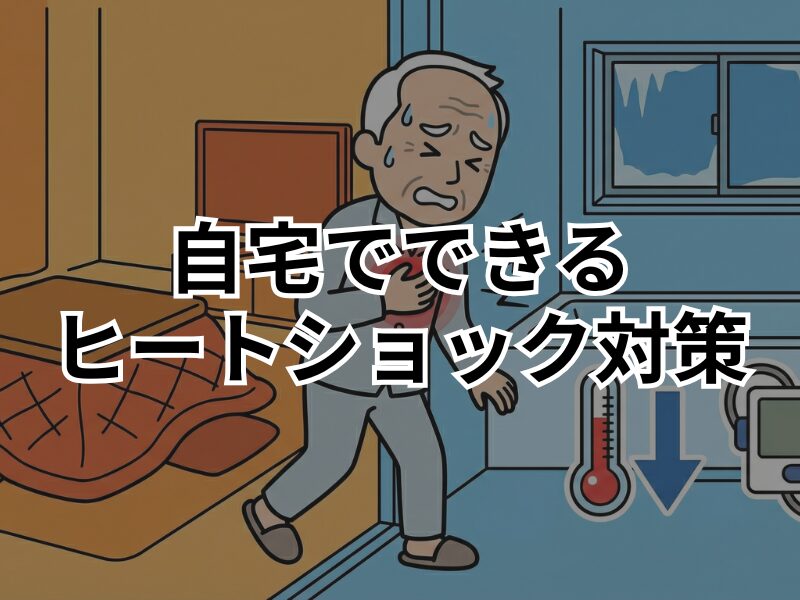 【2025年最新版】ヒートショック対策は万全？家庭でできる防止策とリフォーム工事