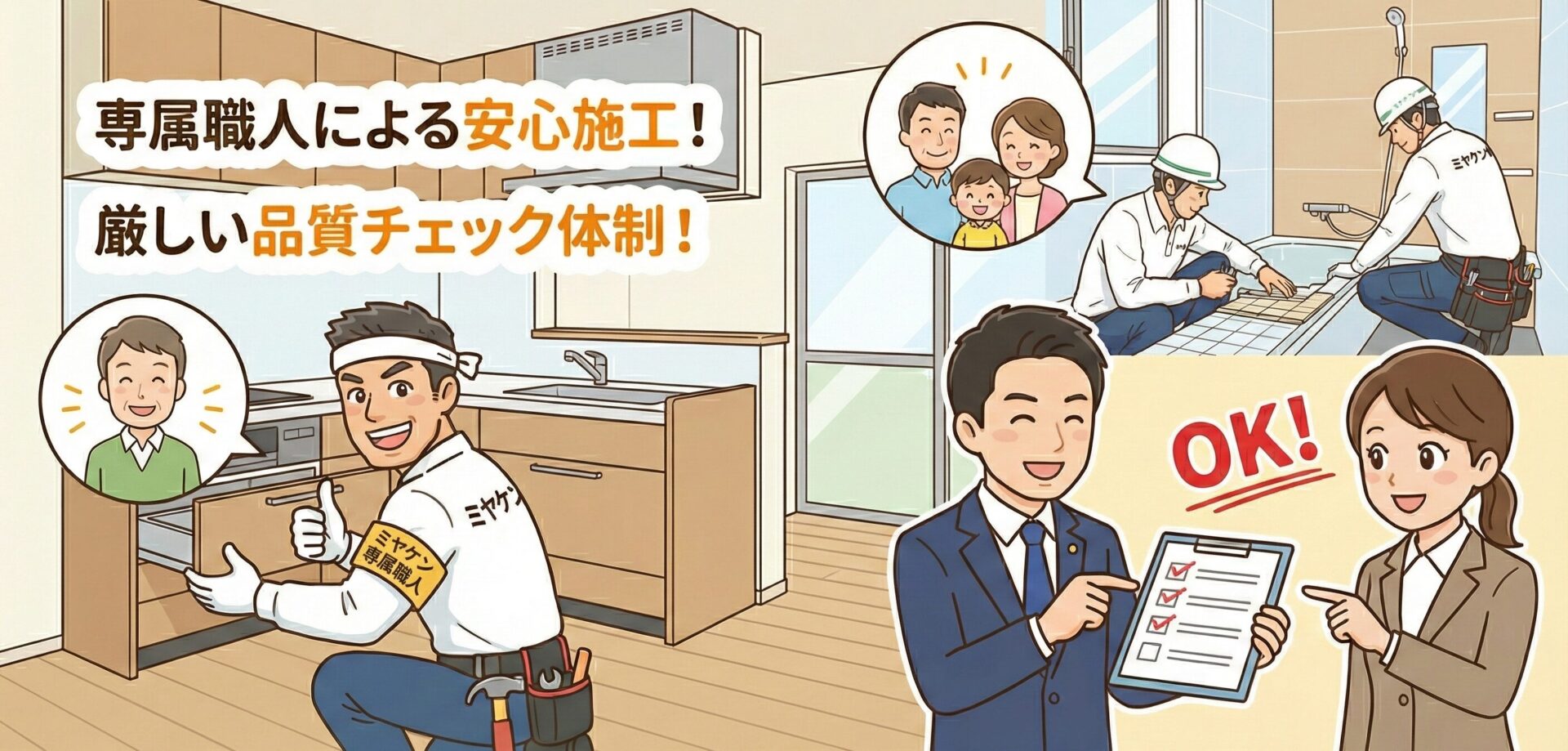 ホームセンター リフォーム ミヤケン 比較