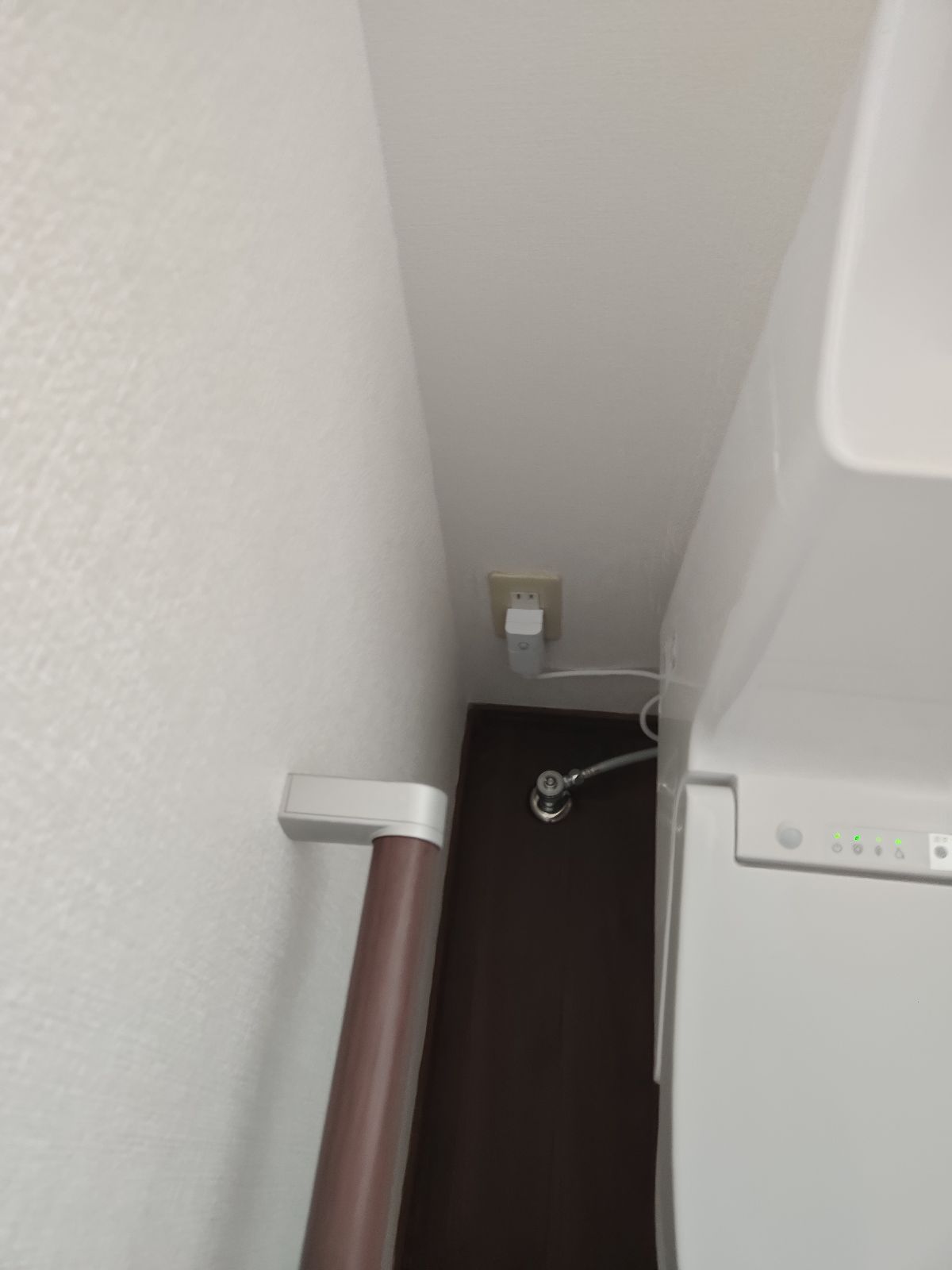 新しいトイレの設置