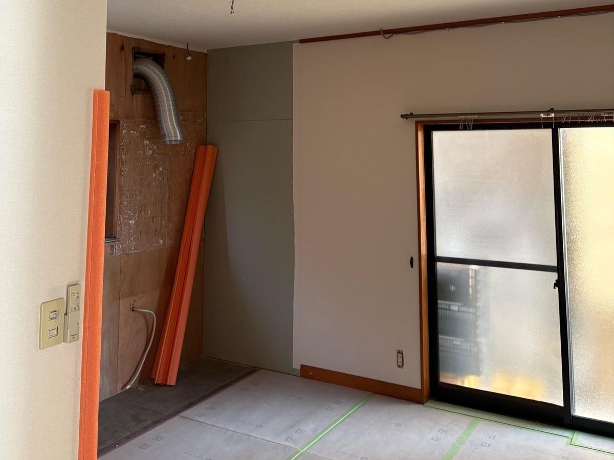 キッチン解体作業