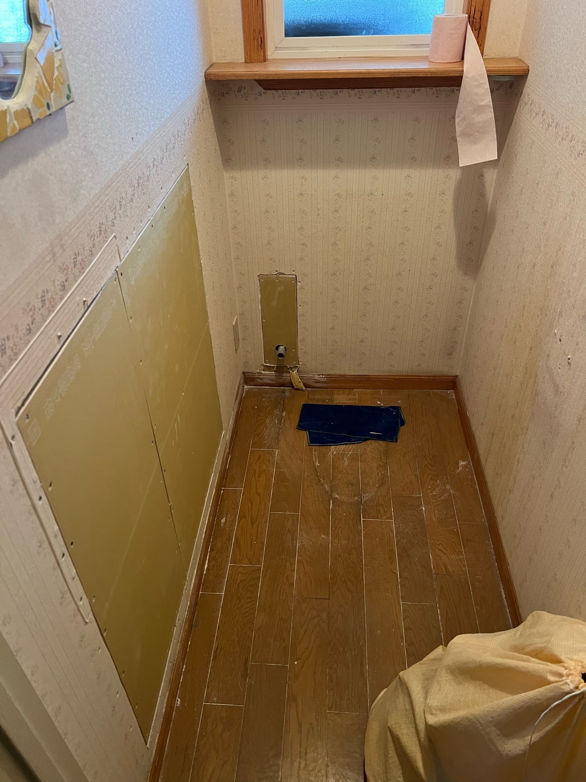 既存トイレの撤去